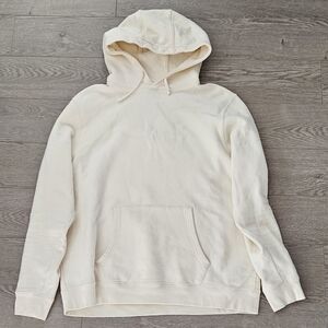 Barbour Cream Hoodie Sweater